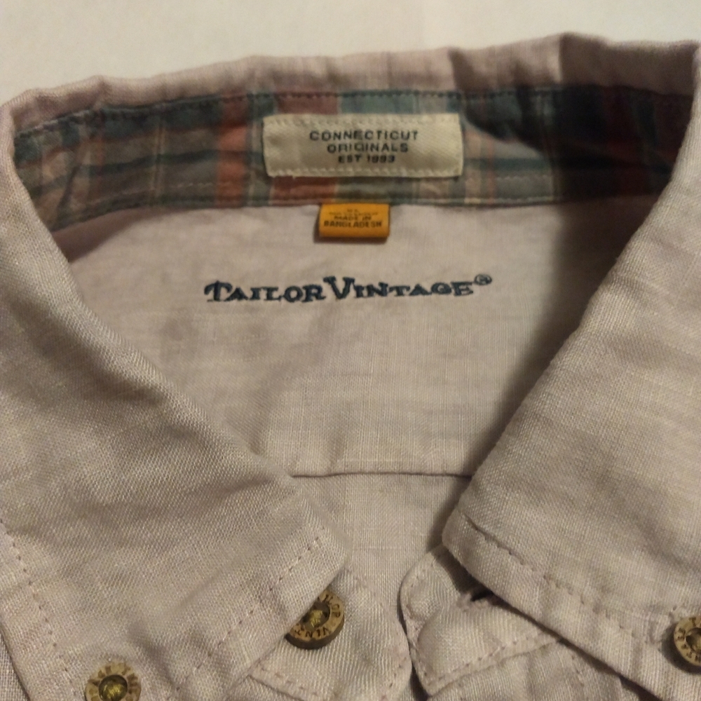 Linen button down - Picture 3 of 4